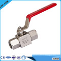 China Manufacturer of Hex Bar Stock ball valve, Manual ball valve with long Handle